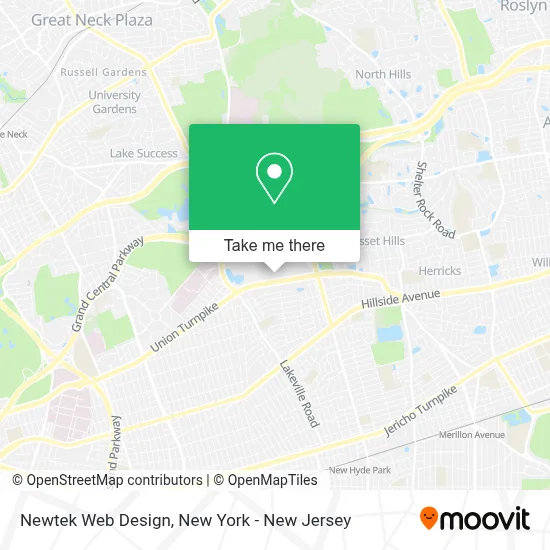 Newtek Web Design map
