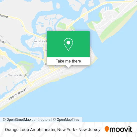 Orange Loop Amphitheater map