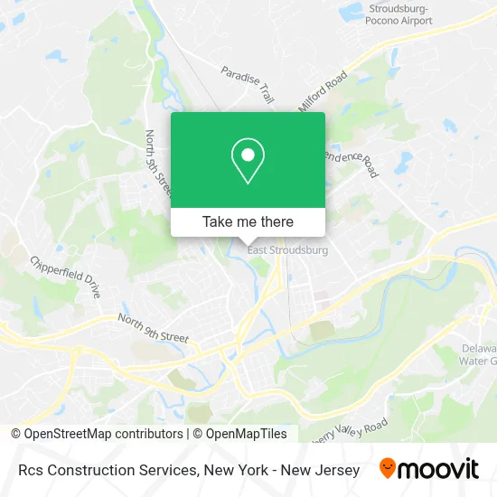 Rcs Construction Services map