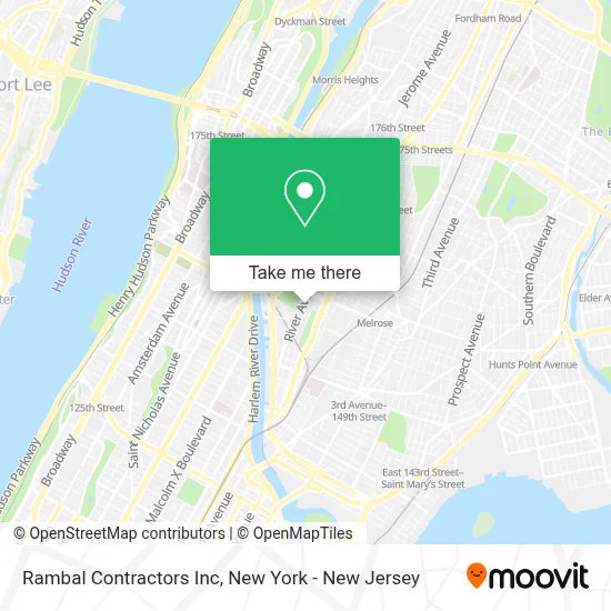 Rambal Contractors Inc map