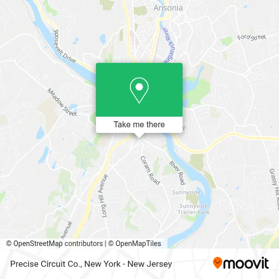 Precise Circuit Co. map