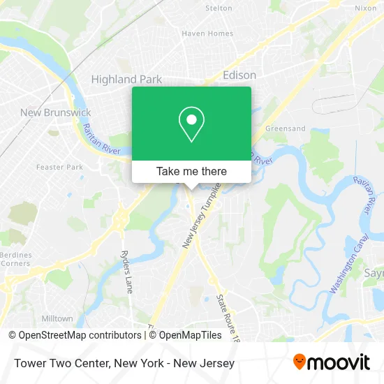 Tower Two Center map