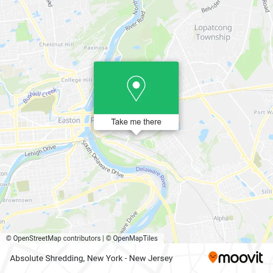 Absolute Shredding map