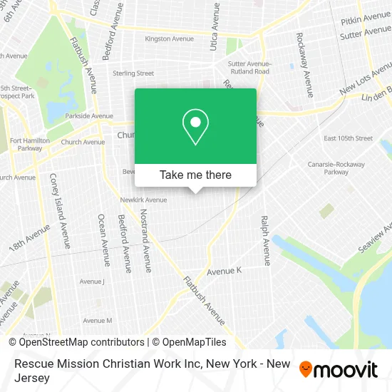 Rescue Mission Christian Work Inc map