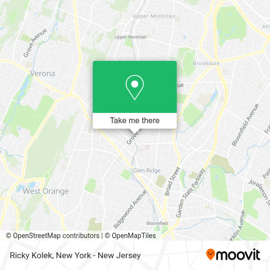 Ricky Kolek map