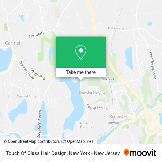 Touch Of Class Hair Design map