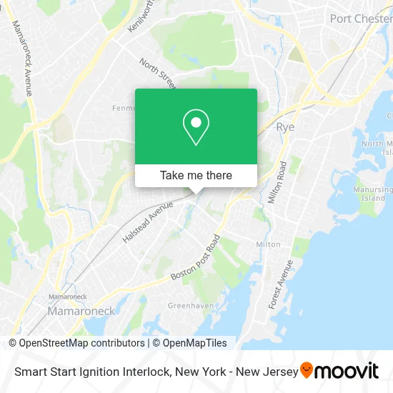 Smart Start Ignition Interlock map