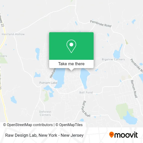 Raw Design Lab map