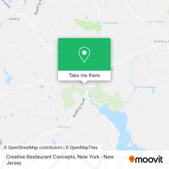 Creative Restaurant Concepts map