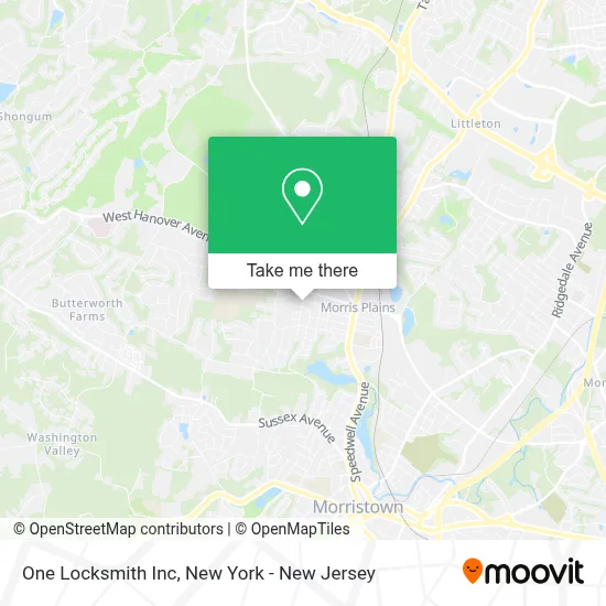 One Locksmith Inc map