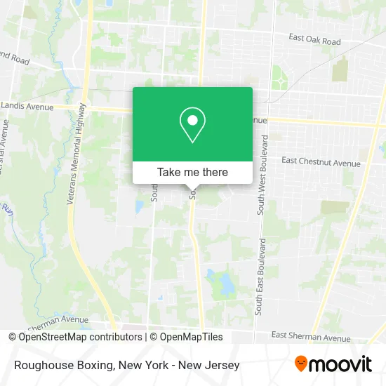 Roughouse Boxing map