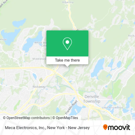 Meca Electronics, Inc. map