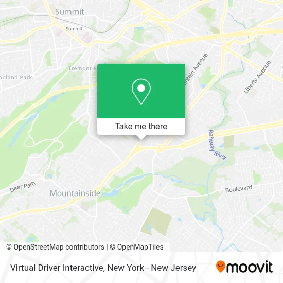 Virtual Driver Interactive map