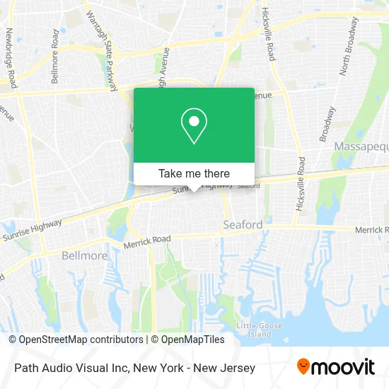 Path Audio Visual Inc map