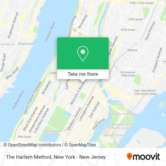 The Harlem Method map