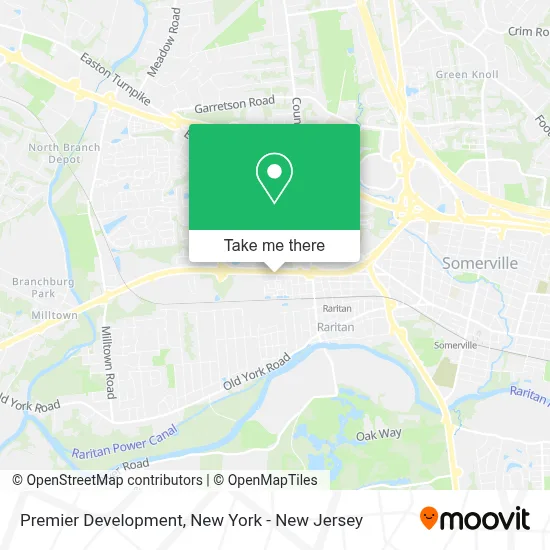 Premier Development map