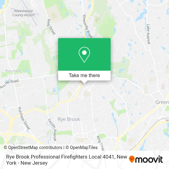 Rye Brook Professional Firefighters Local 4041 map