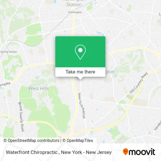 Waterfront Chiropractic. map
