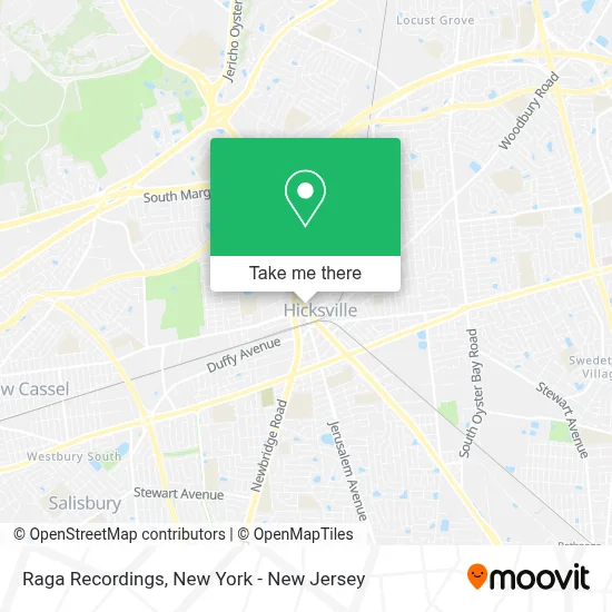 Raga Recordings map