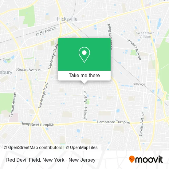 Red Devil Field map