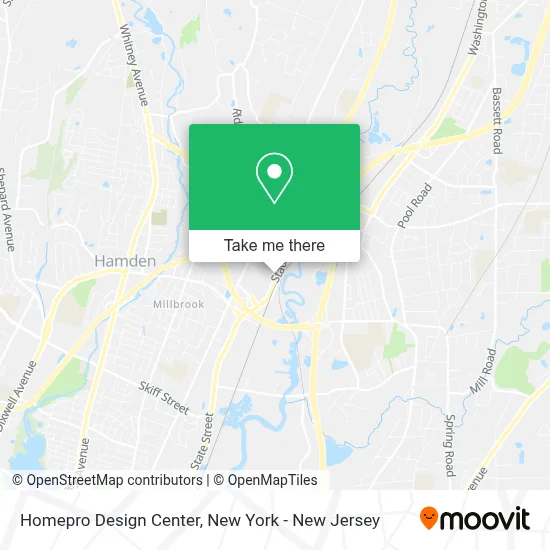 Homepro Design Center map