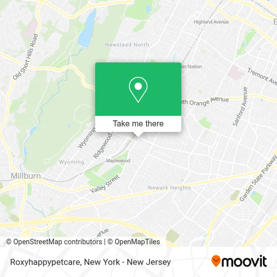 Roxyhappypetcare map