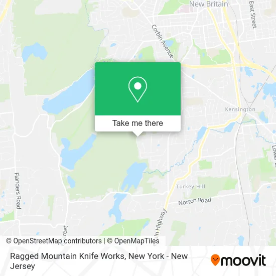 Ragged Mountain Knife Works map