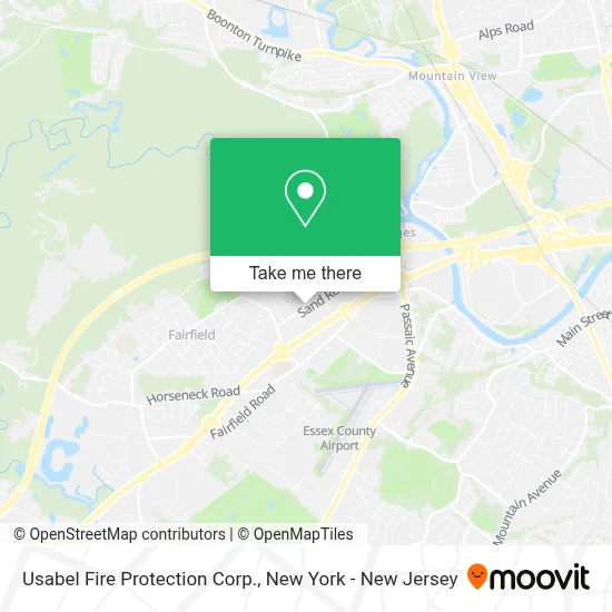 Usabel Fire Protection Corp. map