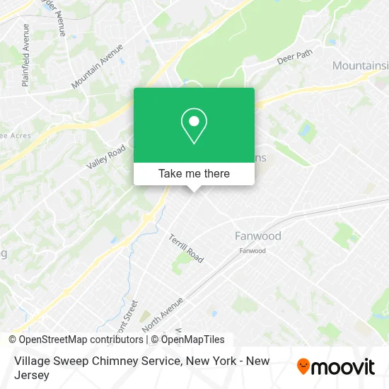 Village Sweep Chimney Service map