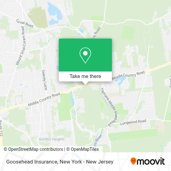 Goosehead Insurance map