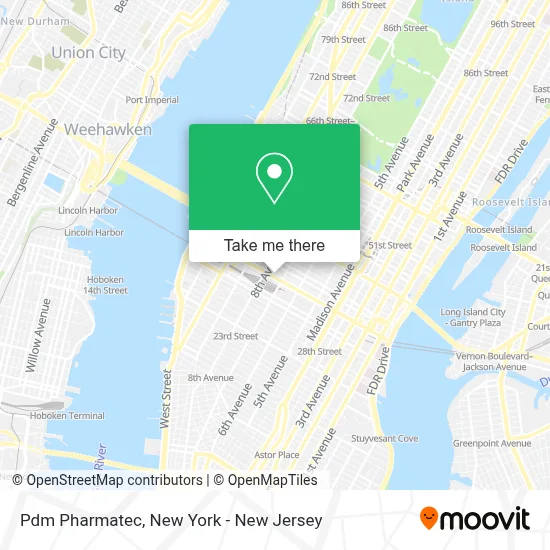 Pdm Pharmatec map