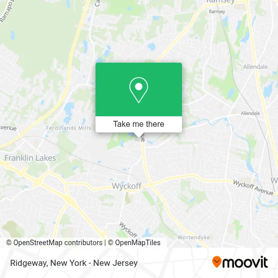 Ridgeway map