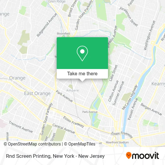 Rnd Screen Printing map