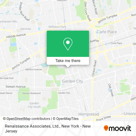 Renaissance Associates, Ltd. map