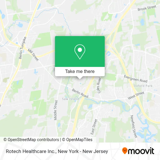 Rotech Healthcare Inc. map
