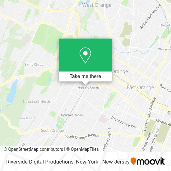 Riverside Digital Productions map