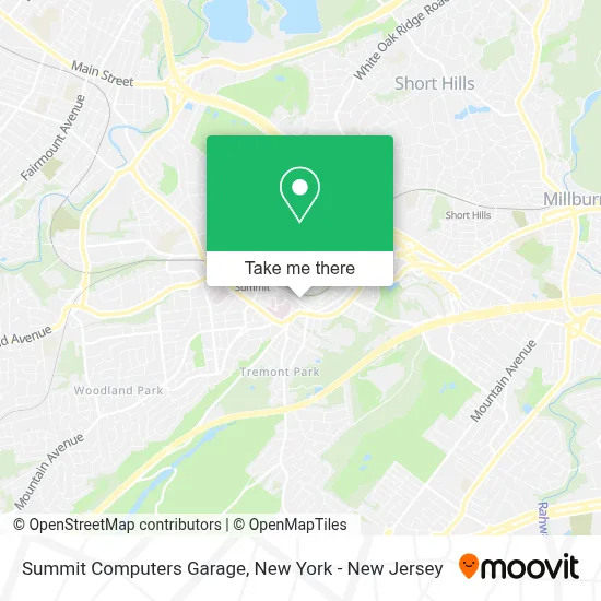 Summit Computers Garage map