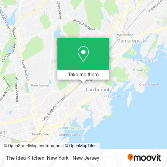 The Idea Kitchen map
