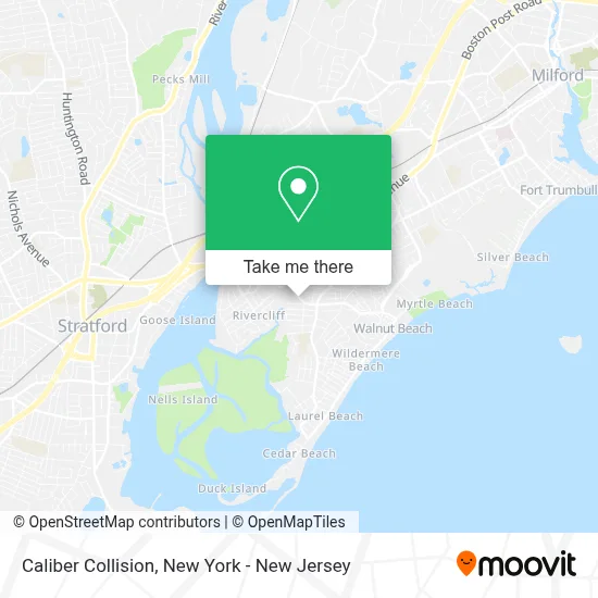 Caliber Collision map