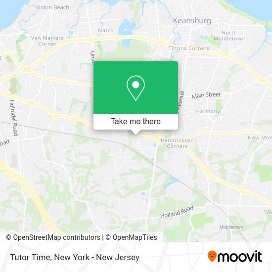 Tutor Time map
