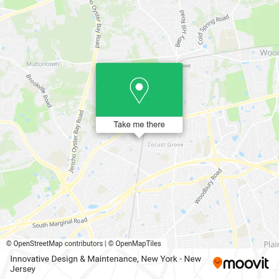 Innovative Design & Maintenance map