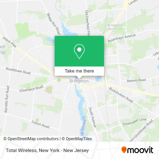 Total Wireless map