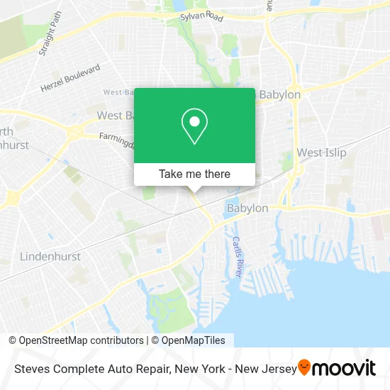 Steves Complete Auto Repair map