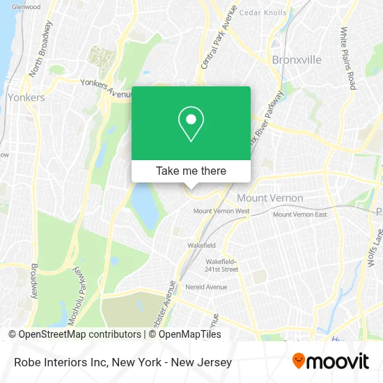 Robe Interiors Inc map