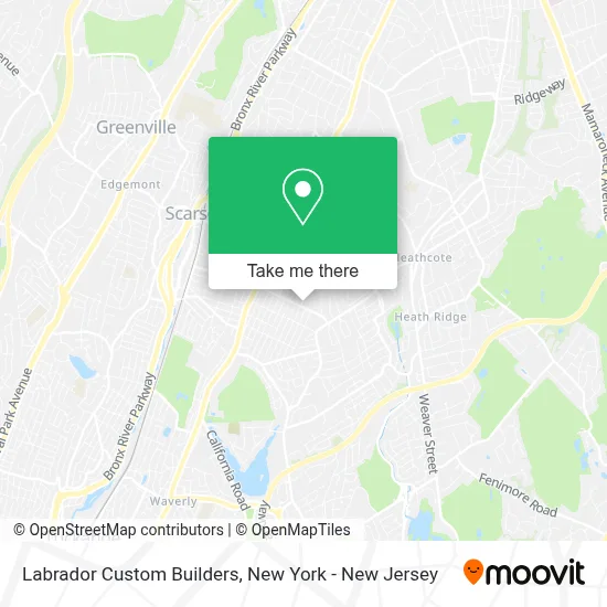 Labrador Custom Builders map