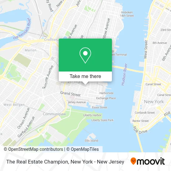 The Real Estate Champion map