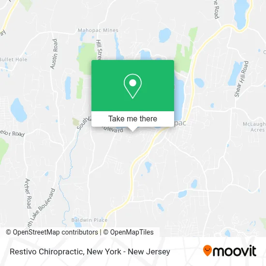 Restivo Chiropractic map