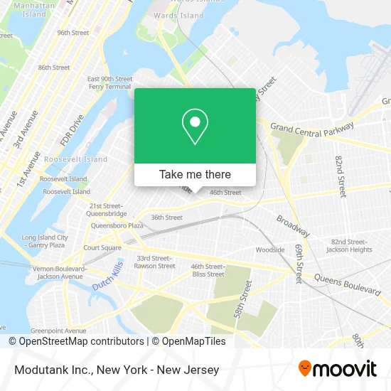 Modutank Inc. map