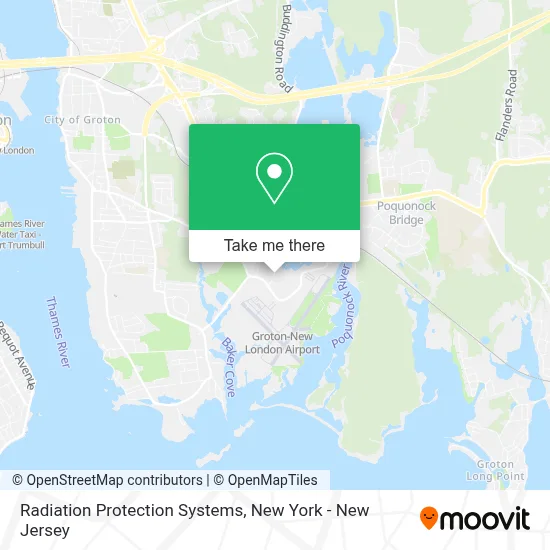 Radiation Protection Systems map