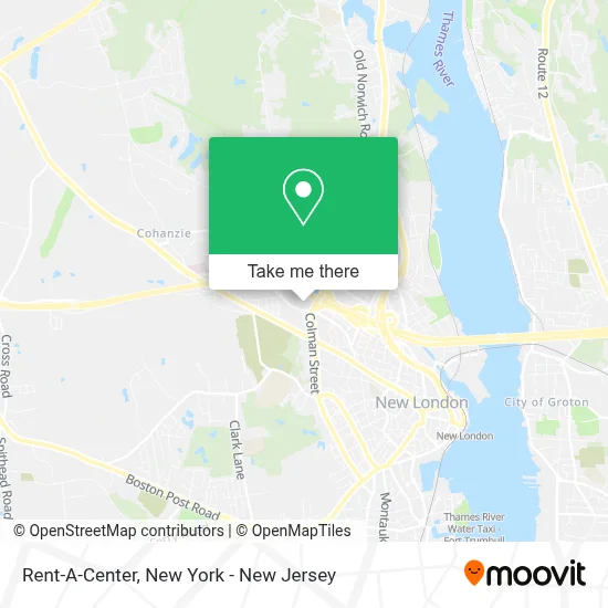 Rent-A-Center map